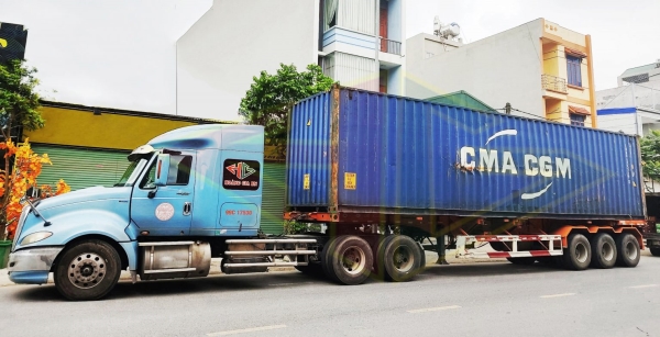 Dịch vụ vận chuyển container nội địa